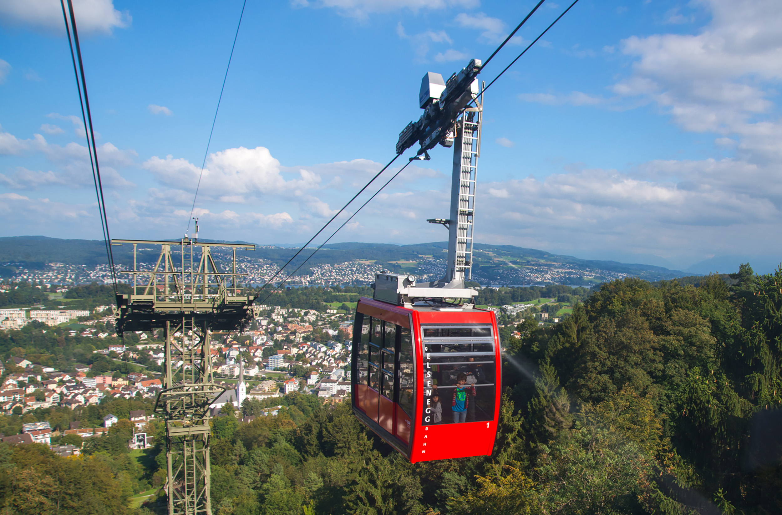 Felsenegg cable car, Switzerland