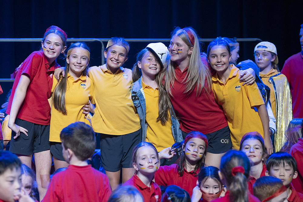 Students at the 2025 House Music Festival at Malvern Campus