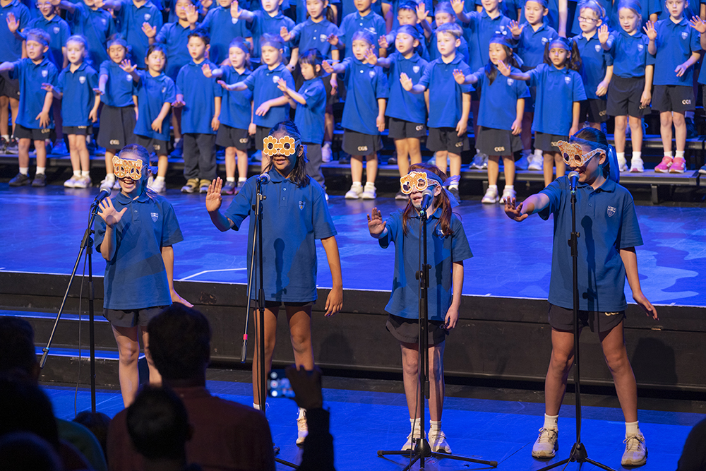 Students performing at the 2025 House Music Festival at Malvern Campus