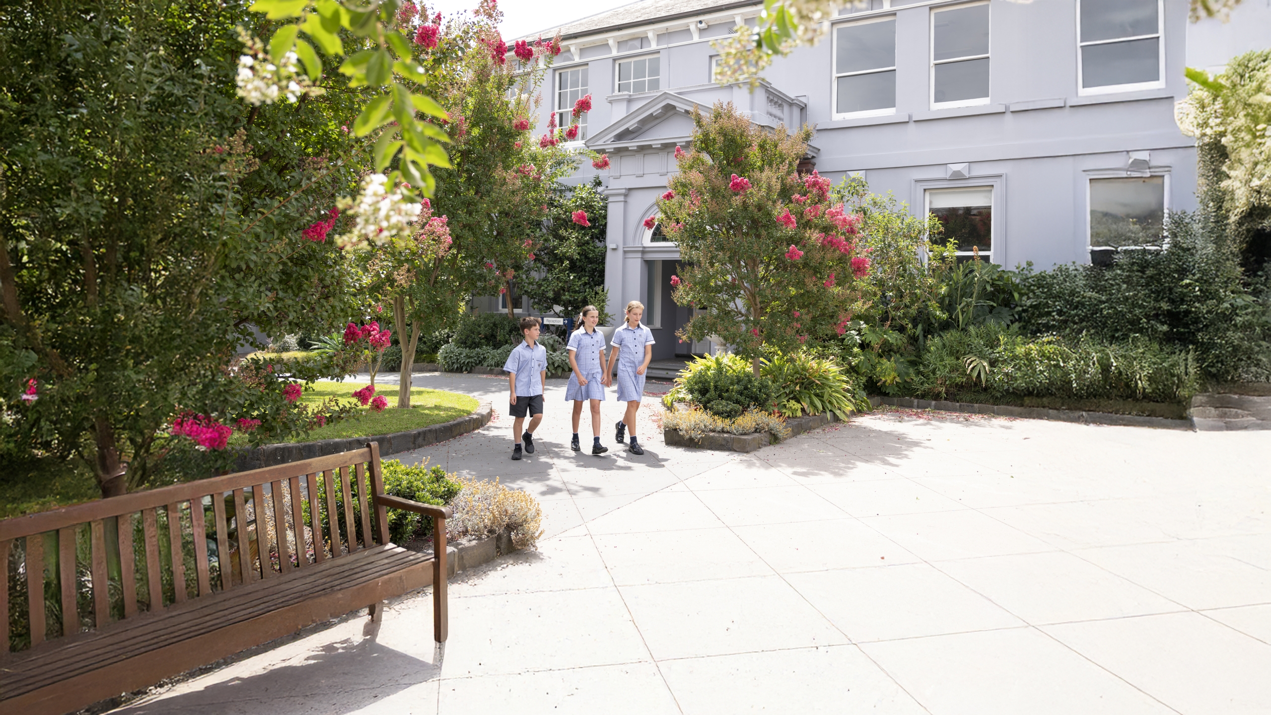 Shelford campus students