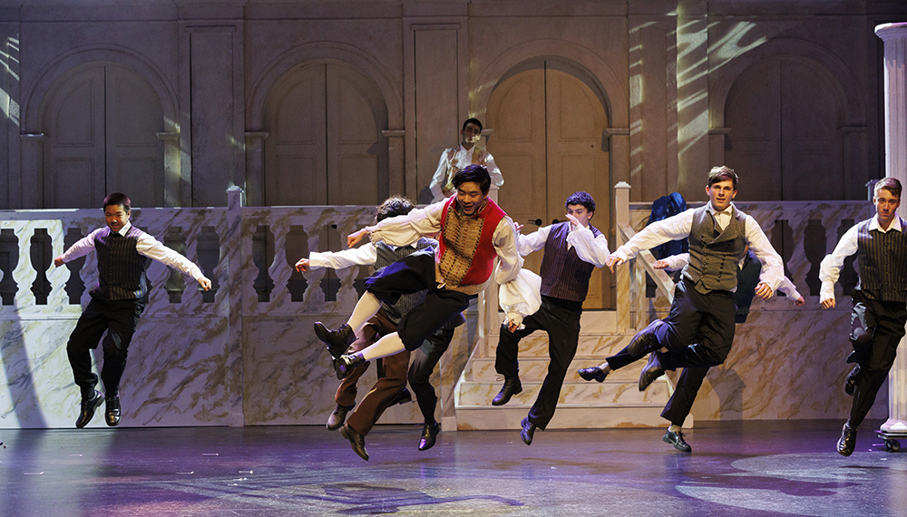 Wheelers Hill Campus Secondary School students performing ‘Midnight – the Cinderella Musical’