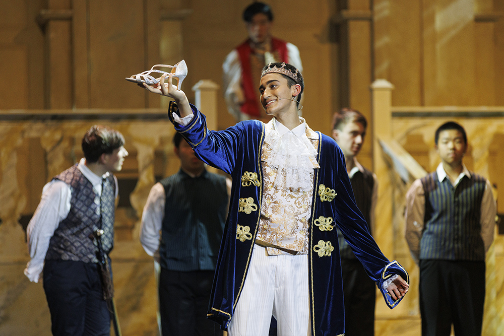 Wheelers Hill Campus Secondary School students performing ‘Midnight – the Cinderella Musical’