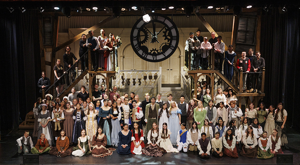 Wheelers Hill Campus Secondary School students performing ‘Midnight – the Cinderella Musical’