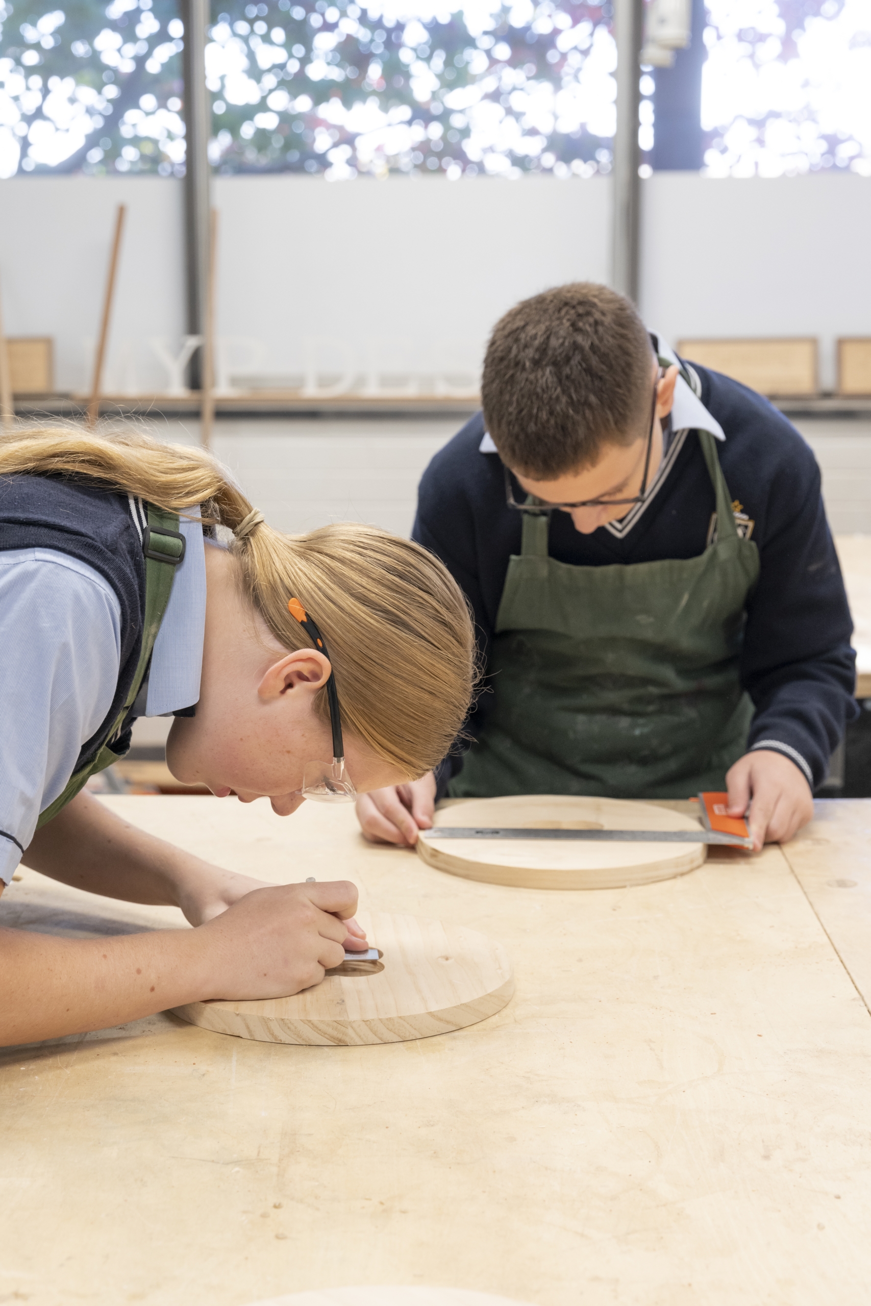 Wheelers Hill students woodwork